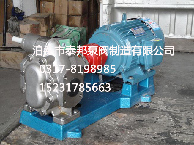 <b>KCB系列不銹鋼齒輪油泵</b>